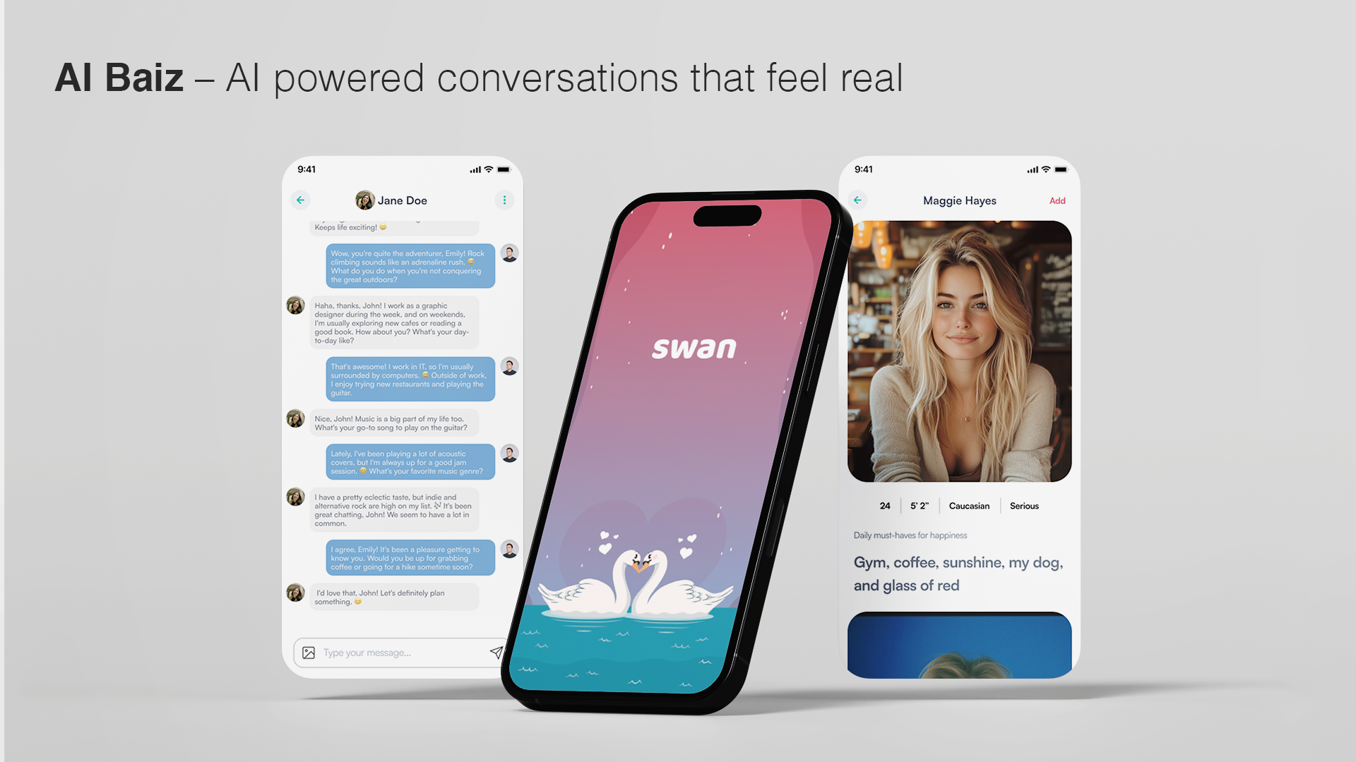Swan app preview