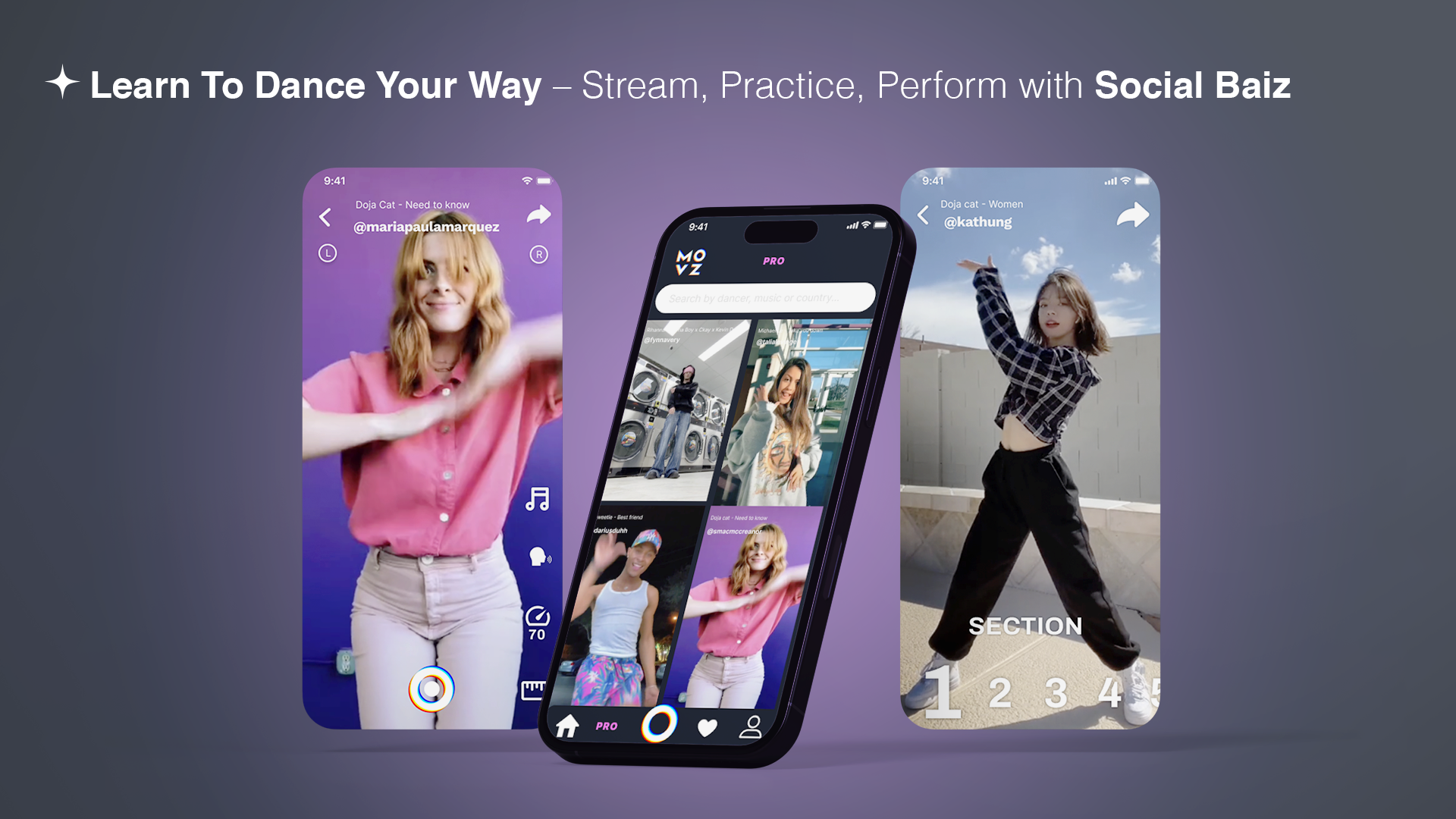 MOVZ app preview